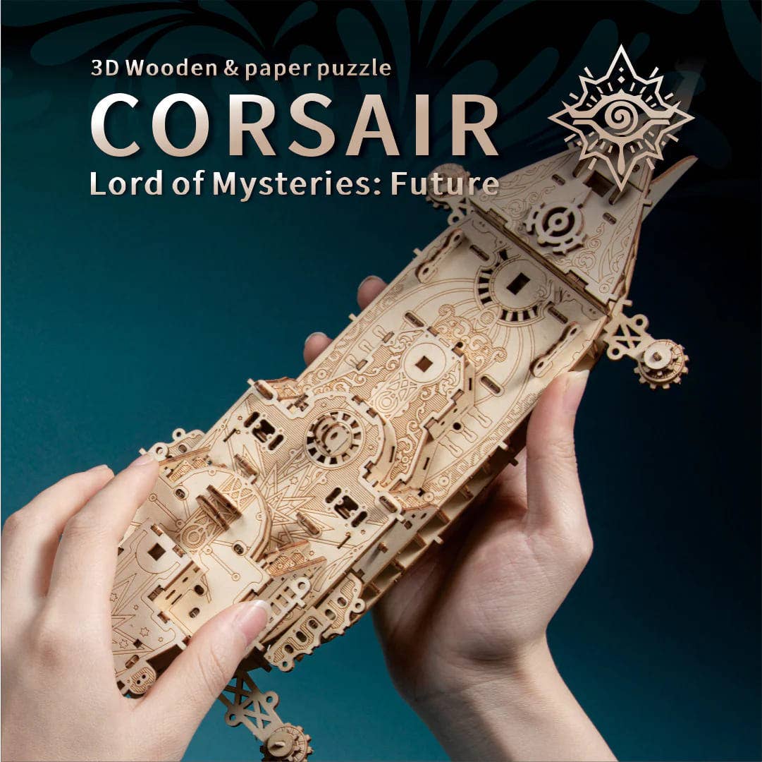 VCL CORP - Wholesale DIY Craft Kit - Future Corsair Ship - Purple - HOWCAT6