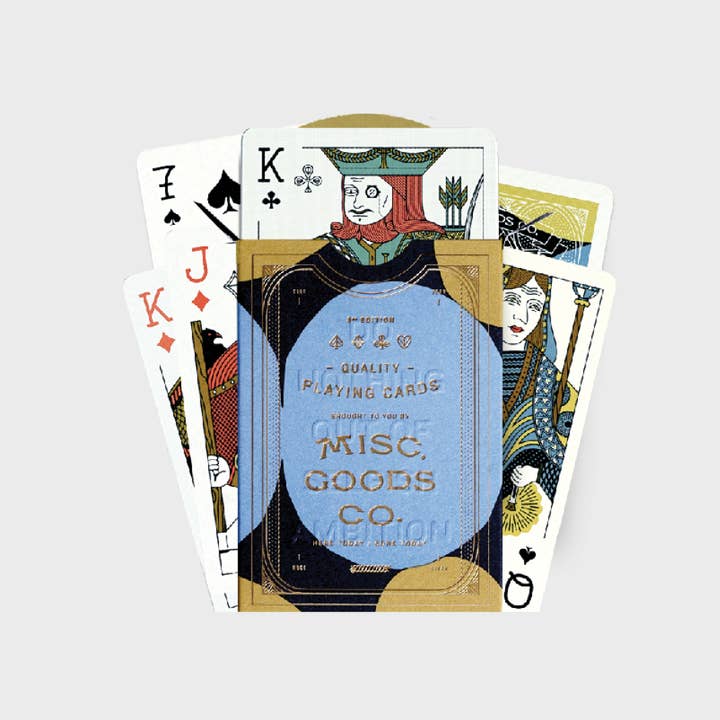 Misc Goods Co. - Wholesale Playing Cards - Full Color Std. Playing Cards – Standard Deck | Hand-Drawn