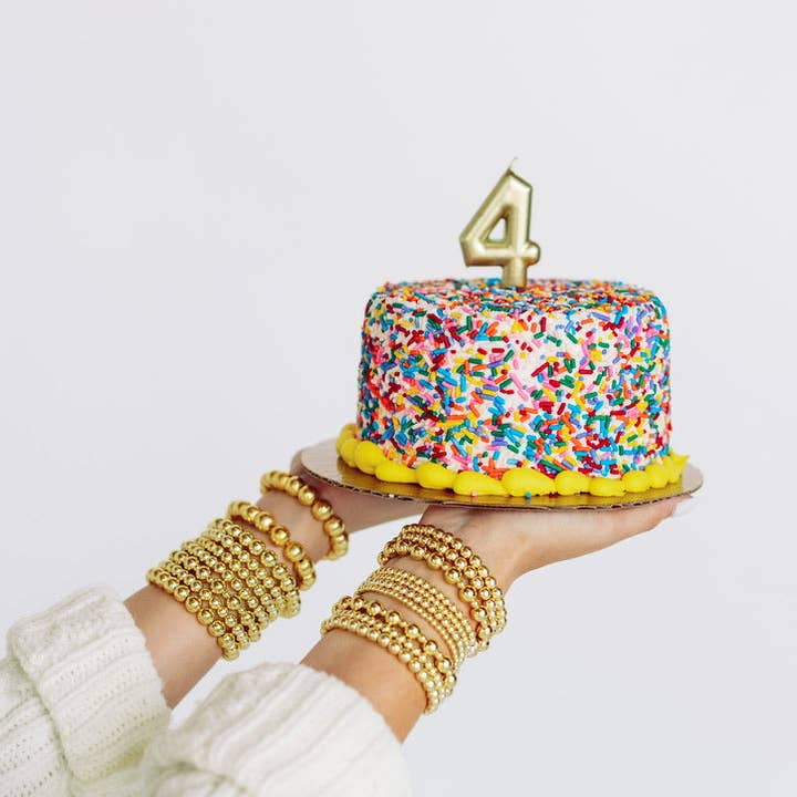 Coco's Beads and Co - Wholesale Beaded Bracelet - The Goldies Stack1