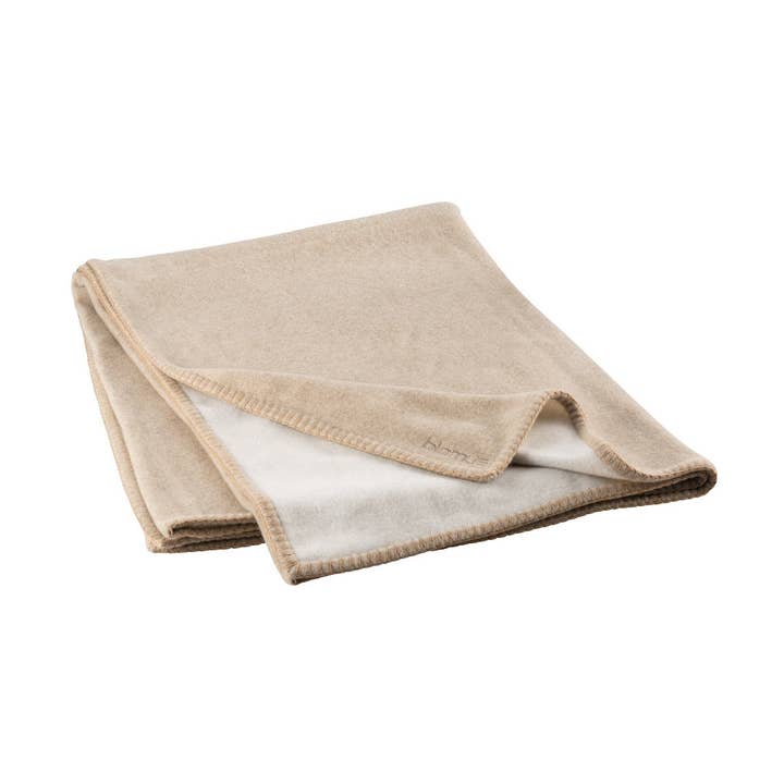 AHWI Two-Tone Wool Throw for wholesale by blomus