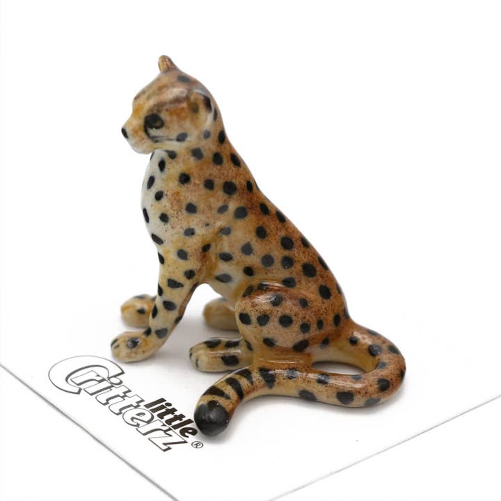 Little Critterz - Wholesale Decorative Figurine - Jelanii Cheetah Porcelain Miniature