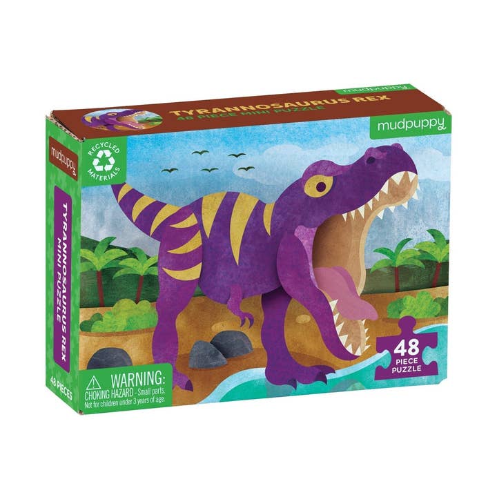 Chronicle Books - Wholesale Puzzle - Kids - Tyrannosaurus Rex Mini Puzzle0