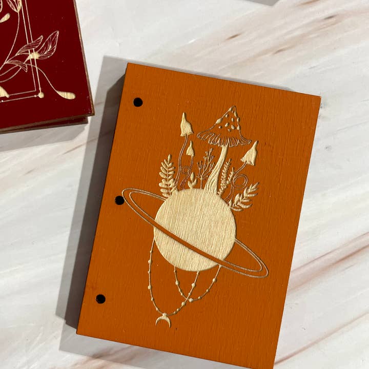 Elm Rose Designs - Wholesale Journal/Diary - Micro Mystic Mushroom Journal2