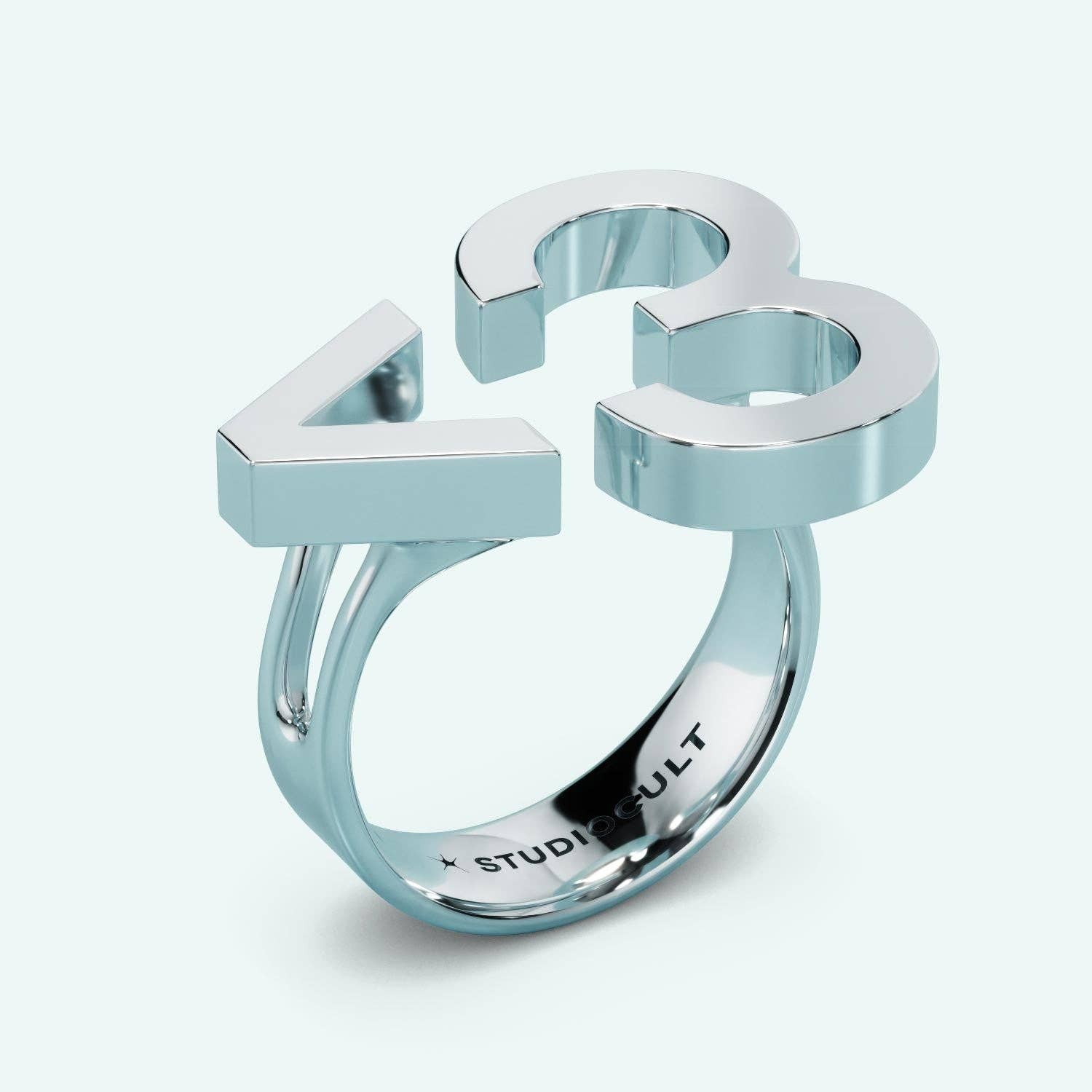 STUDIOCULT - Wholesale Band/Stacked Ring - Less Than Three Ring0