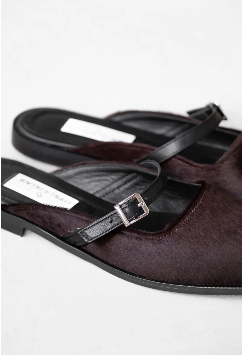 Nenya Fashion Limited - Wholesale Flats - Women's - Sabo Jane - Pony Hair with Strap2