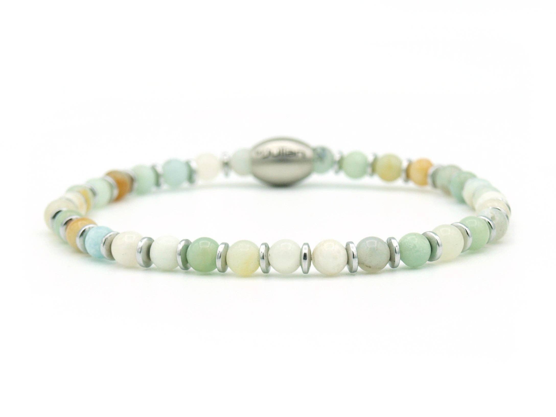 by julian - Wholesale Beaded Bracelet - Empat dua amazoniet (zilver of goud)1