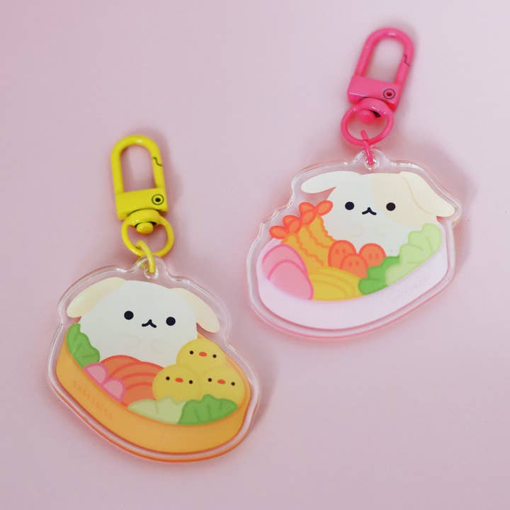 Breloque Bento Bun pour la vente par Koneko