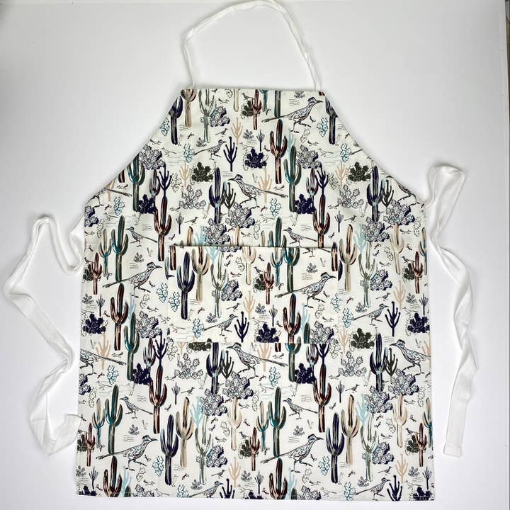 Cher the Fire - Wholesale Apron - Cotton Apron, Roadrunner After The Rain - Southwest cool5
