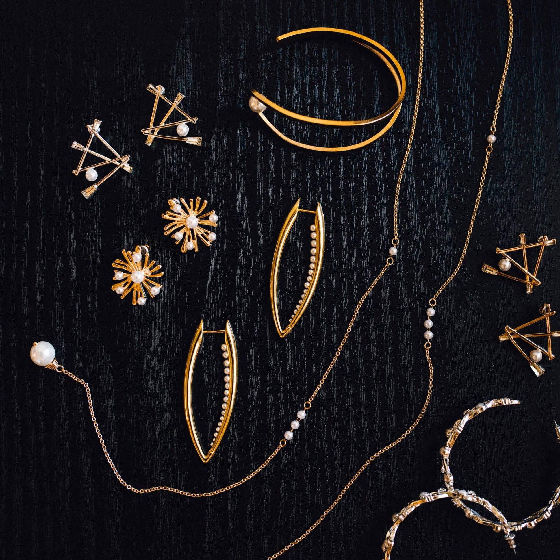 Steward & James - Vente Boucles d'oreilles pendantes - Boucles d'oreilles Jordan Starburst3