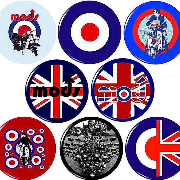 Mod Style x 8 1"inch (25mm) buttons london british music 60s and other Purchase Wholesale posh backpack. Free Returns & Net 60 Terms on Faire trending on Faire.