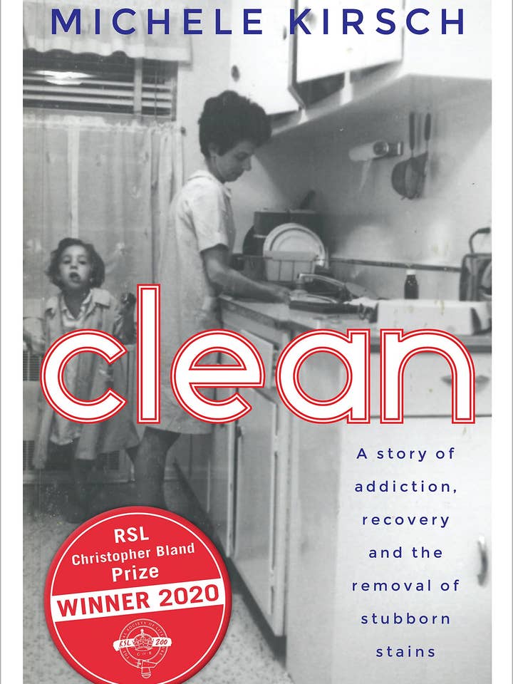 Clean: Addiction, Recovery & Stain Removal by Michele Kirsch for wholesale by Boon Books
