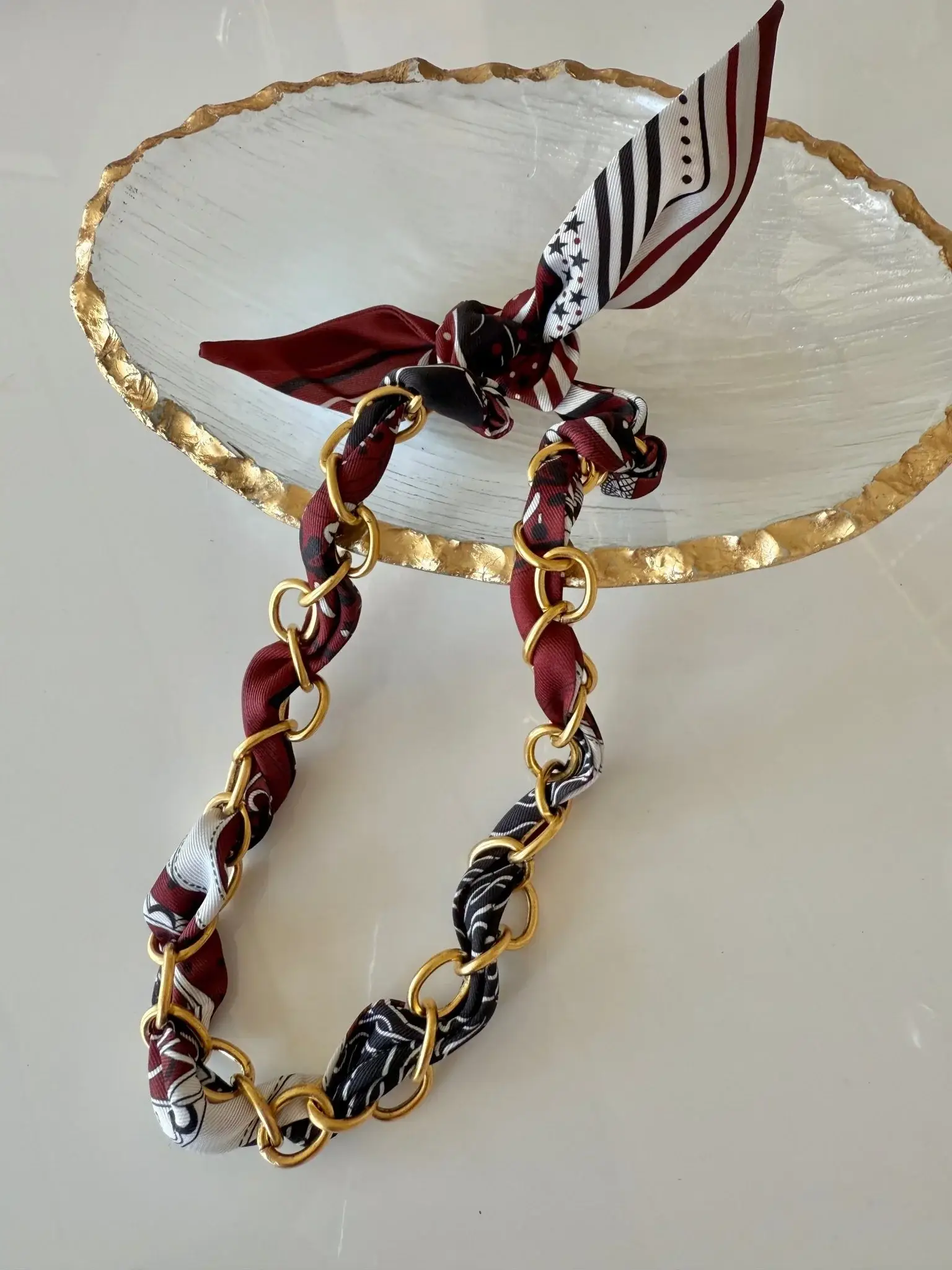 Cola Stacks - Wholesale Link & Chain Necklace - Gamecock Gameday Necklace1
