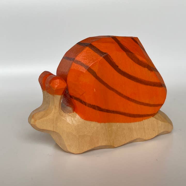 PoppyBabyCo - Wholesale Wood Toy - Kids - Wooden Snail Toy