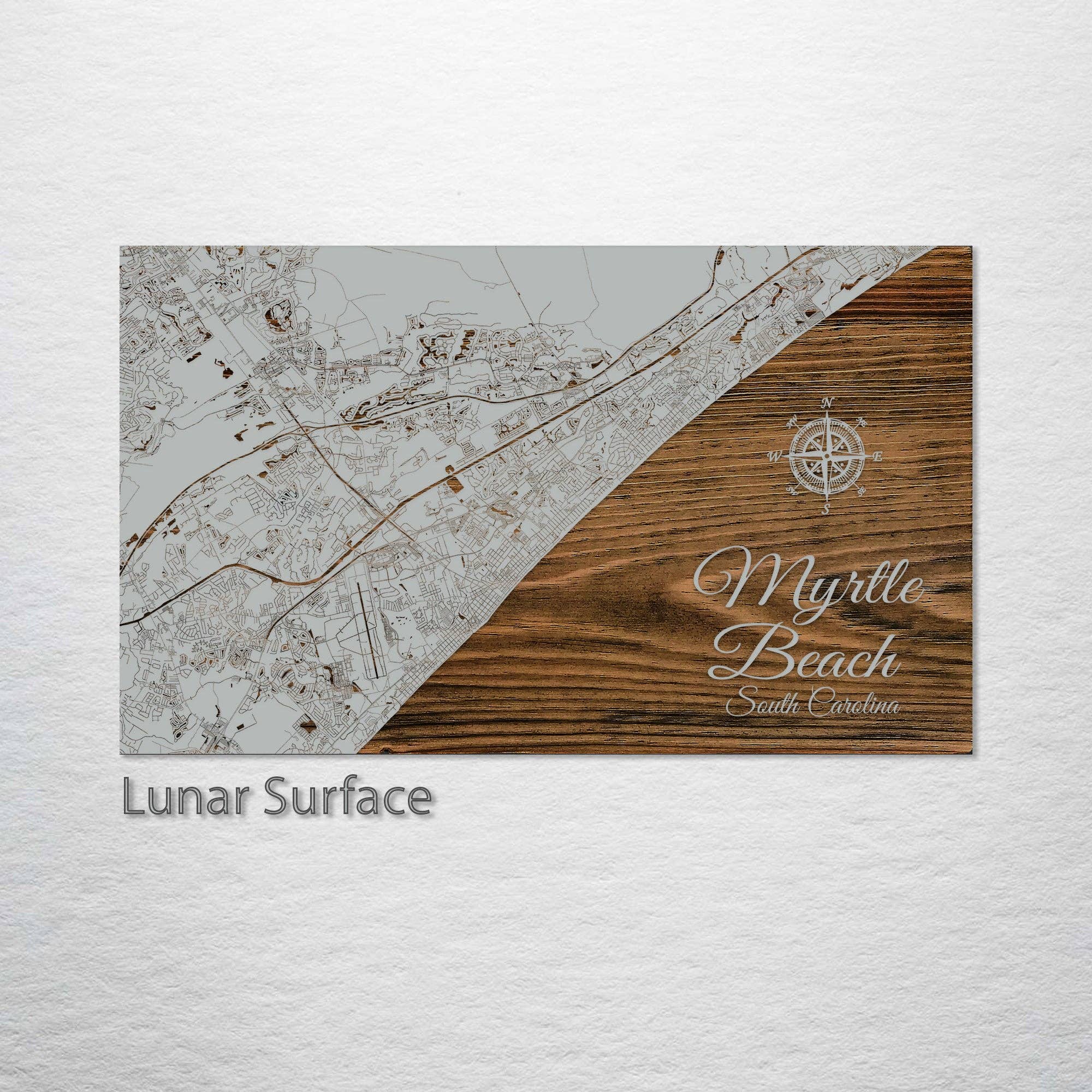 Fire & Pine - Wholesale Map - South Carolina: Myrtle Beach  Street Map4