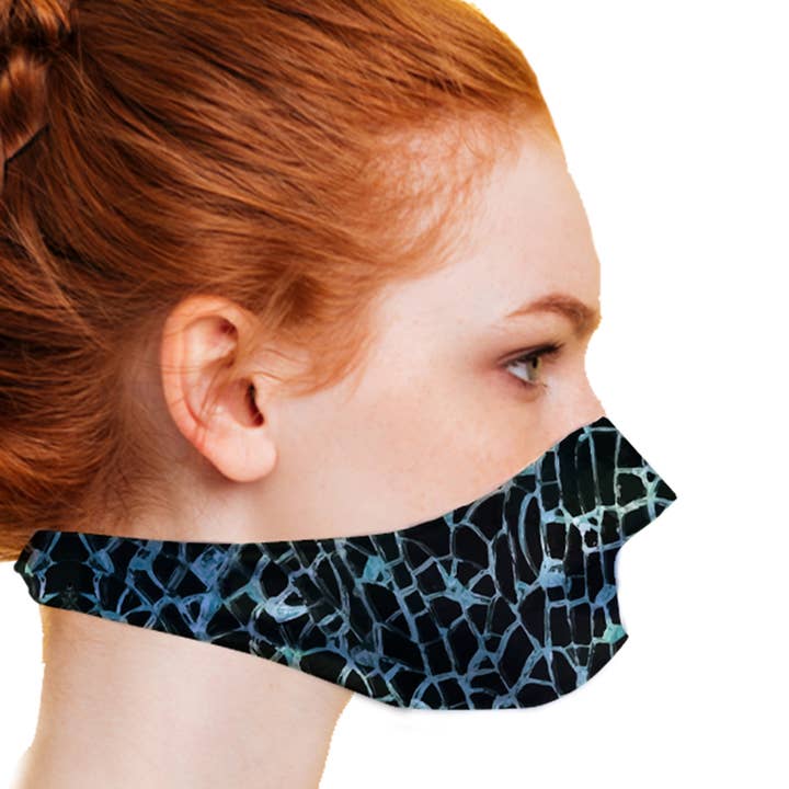 Graphic Empire - Wholesale Non-Medical Disposable Mask - Shattered Glass Face Mask