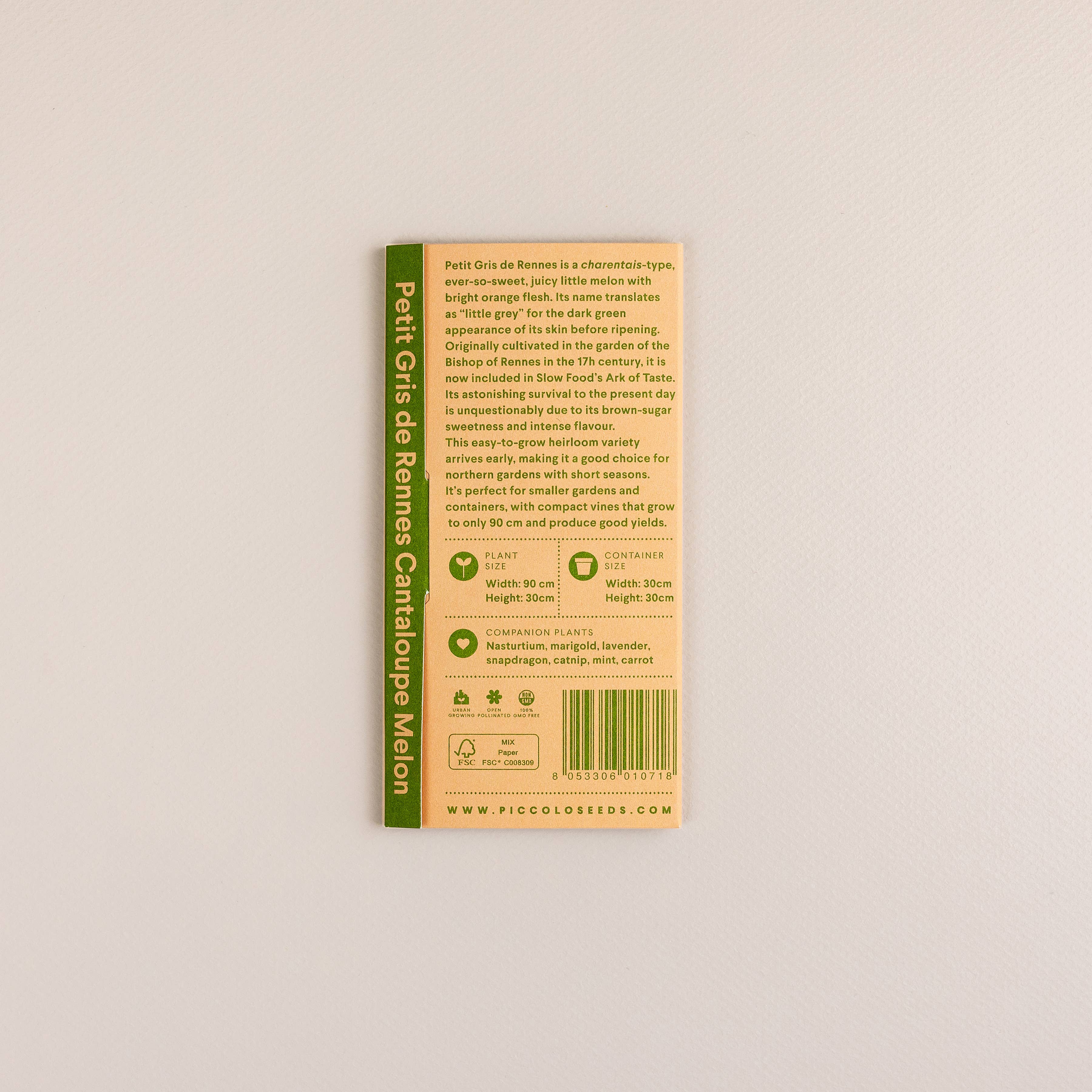 Piccolo Seeds - Vendita all'ingrosso Semi di piante - Melone Petit Gris de Rennes2