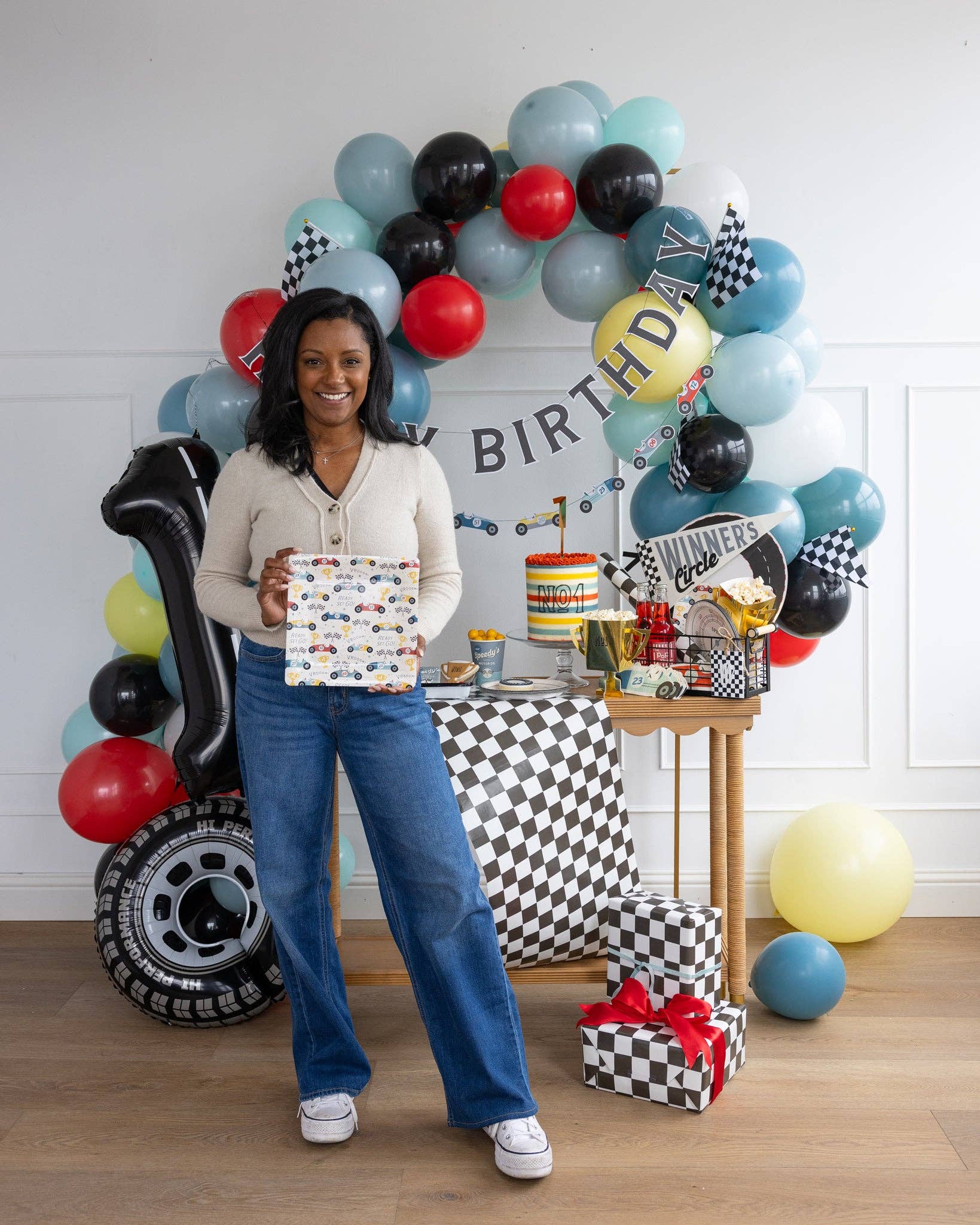 My Mind’s Eye – wholesale Disposable plate – MIL1041 - Miles per Hour - Race Pattern Plate7