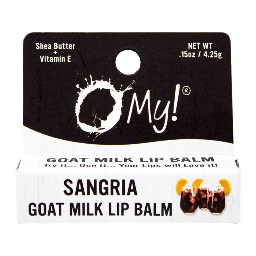 O My! Bath and Body - Wholesale Lip Balm - O My! Goat Milk Lip Balm - Single Pack | Shea Butter and Vit7