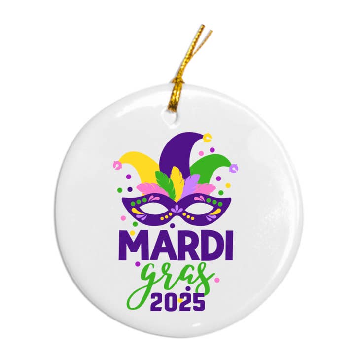 Daisy Lane - Wholesale Ornament - Kerstornament uit New Orleans, Mardi Gras 2025 Souvenir0