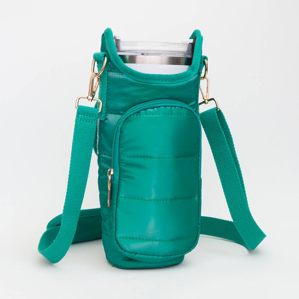 Sensibling Corp. - Vendita all'ingrosso Borsa a tracolla - Donna - Borsa a tracolla portaborraccia trapuntata lucida2