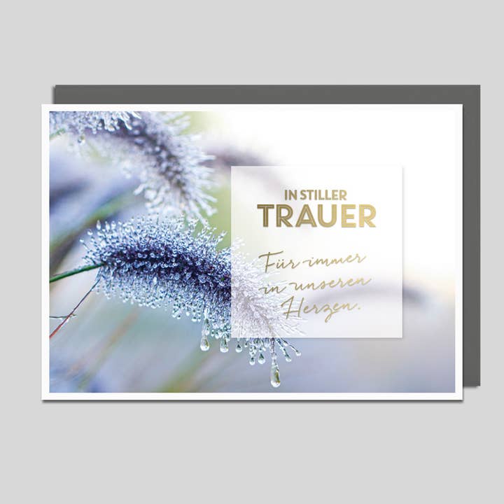 Carte de condoléances au format paysage pour la vente par Michel-Verlag GmbH