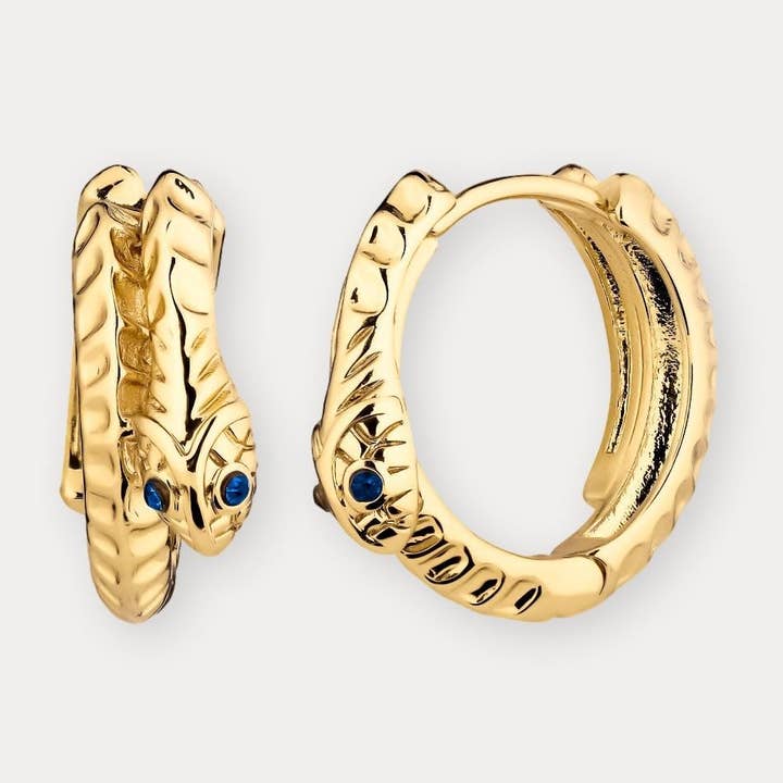 MEDUSA PAVÉ HOOPS for wholesale by North North North