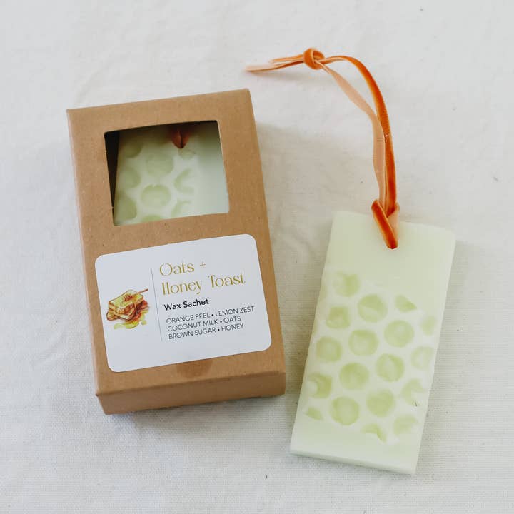 Bustina di cera per toast avena + miele per la vendita all'ingrosso da parte di Florissant Collective