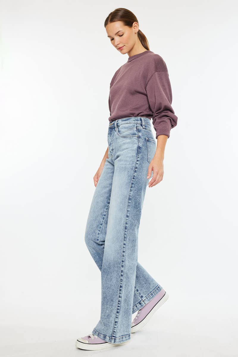 MEDIUM OPEN PACK ULTRA HIGH RISE 90’S FLARE JEANS-KC7889M-OP for wholesale on Faire3