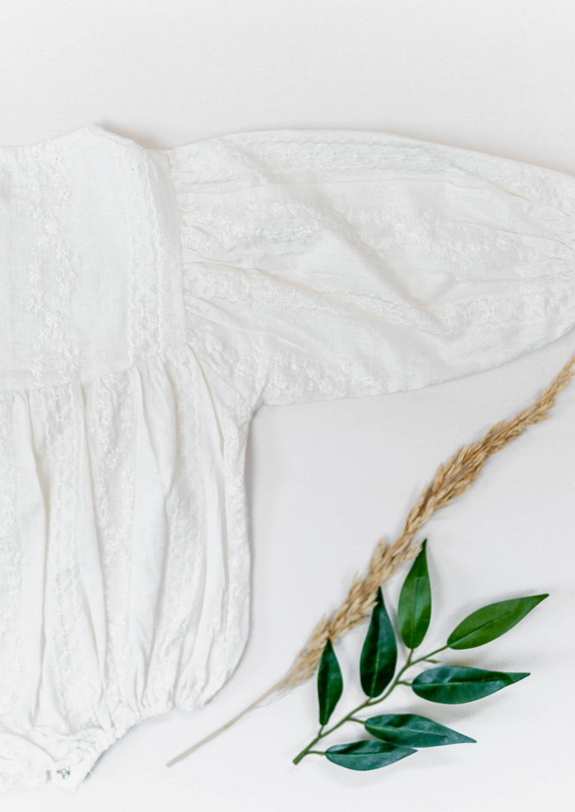 Laney + Sy – Bodysuit - Bebé por atacado – Body de Bordado Quinn7