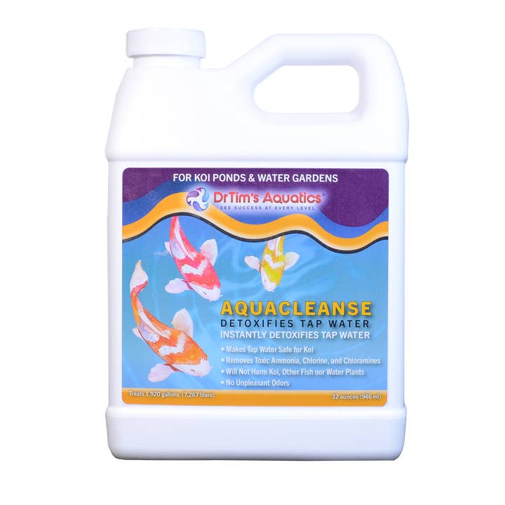 DrTim's Aquatics - Wholesale Pet supplement – Not cat/dog - Koi & Water Garden AquaCleanse1