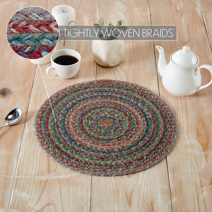 VHC Brands - Wholesale Trivet - Multi Jute Trivet 15 inch Diameter
