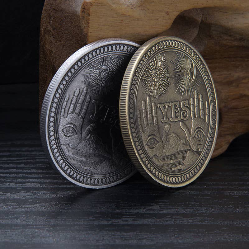 Gemcohub - Wholesale Keepsake Coin/Token - Decision CoinsYes/No Commemorative CoinsGame Coins5