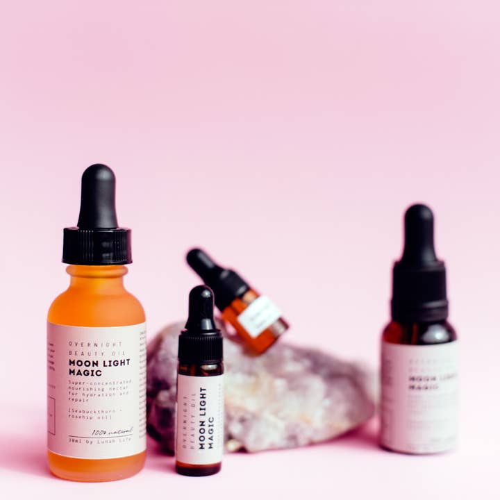 Måne lys magi over natten olie for engroshandel hos Lunah Life