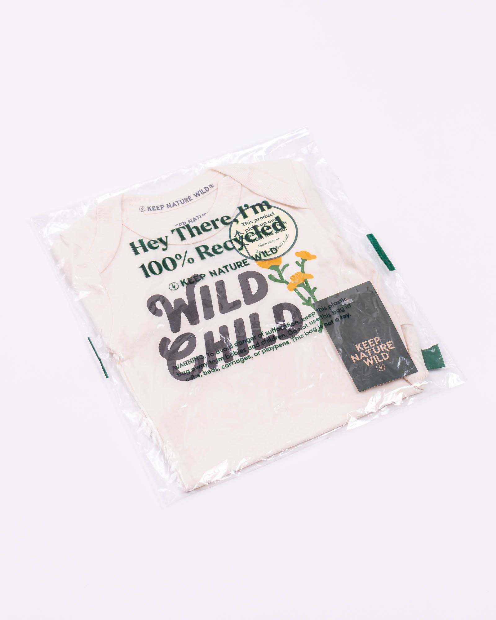 Keep Nature Wild - Wholesale Bodysuit (Non-Footed) - Baby - Wild Child Baby Bodysuit | Natural7