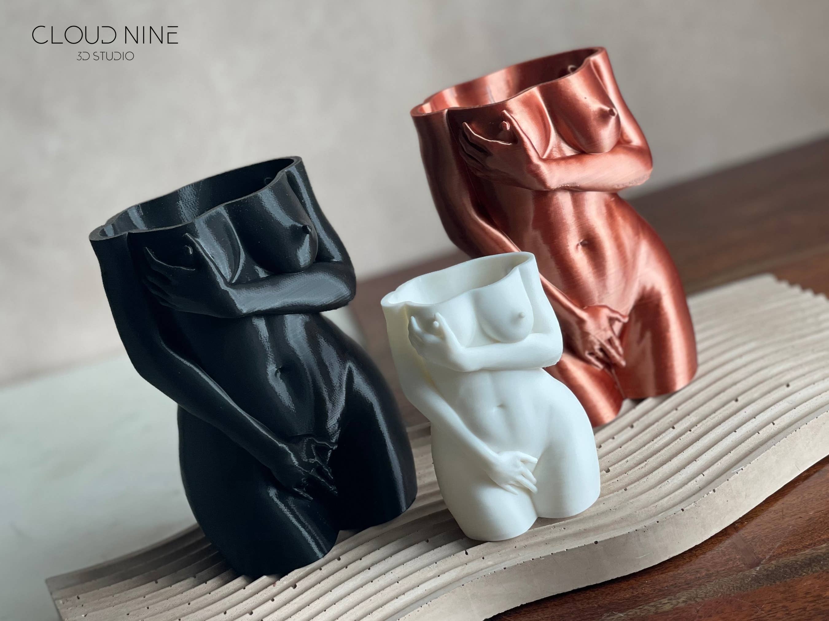 Cloud Nine 3d Studio - Wholesale Plant Pot - Naked Woman Planter, Nude Woman Planter8