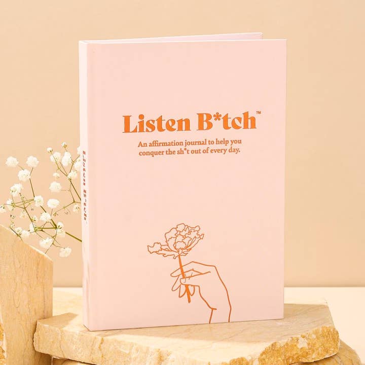 Listen B*tch Affirmation Journal for wholesale by Listen Bitch