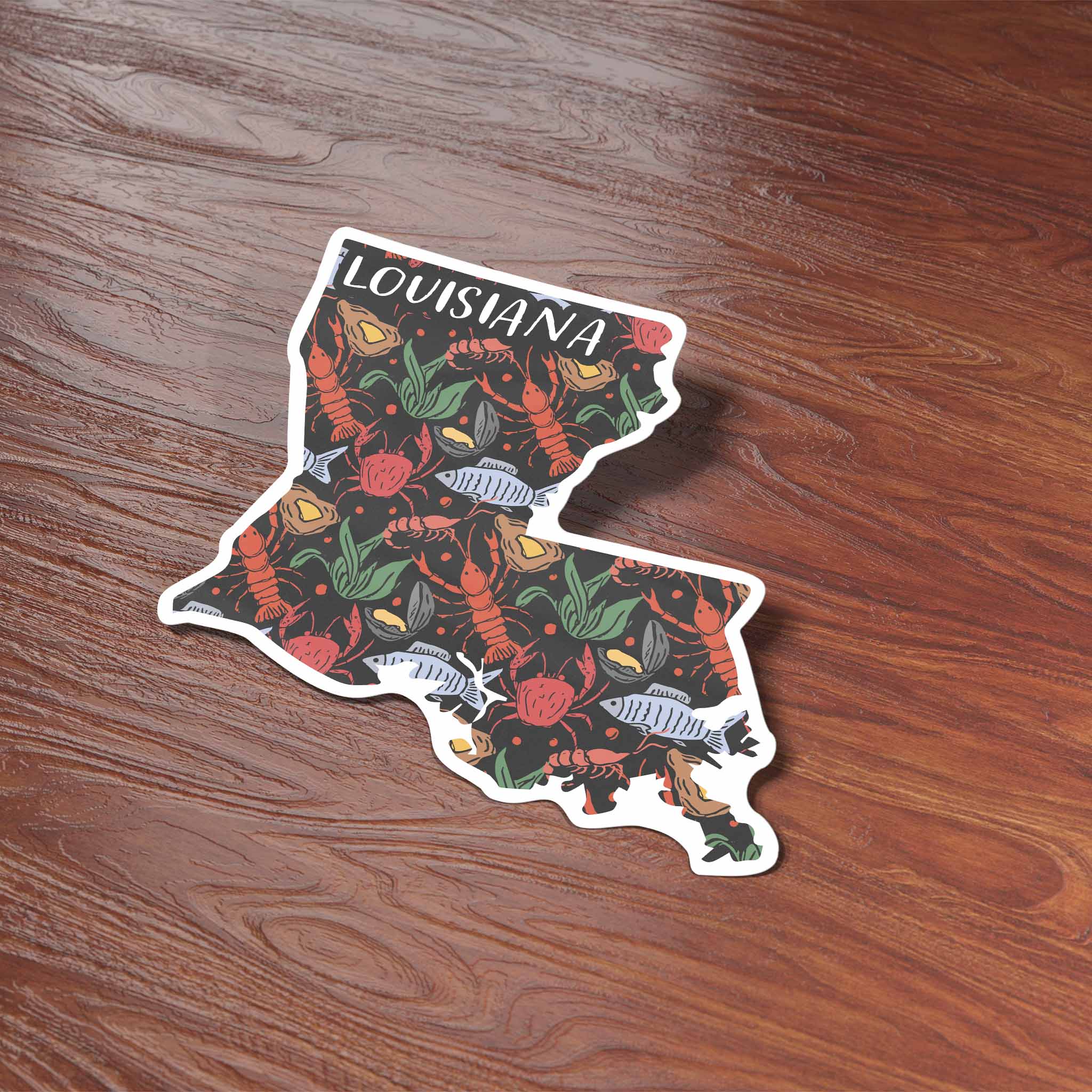 Sentinel Supply - Wholesale Sticker - Louisiana Seafood Sticker - Cute Southern Decals3