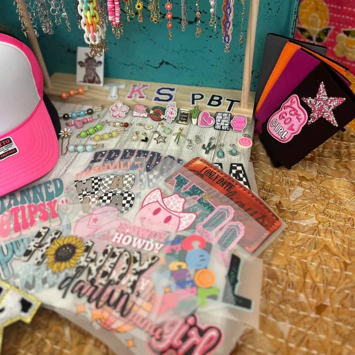 Crazy Heifers Wholesale - Wholesale Hat Accessory - Women's - Trucker Hat Bar Starter Kit
