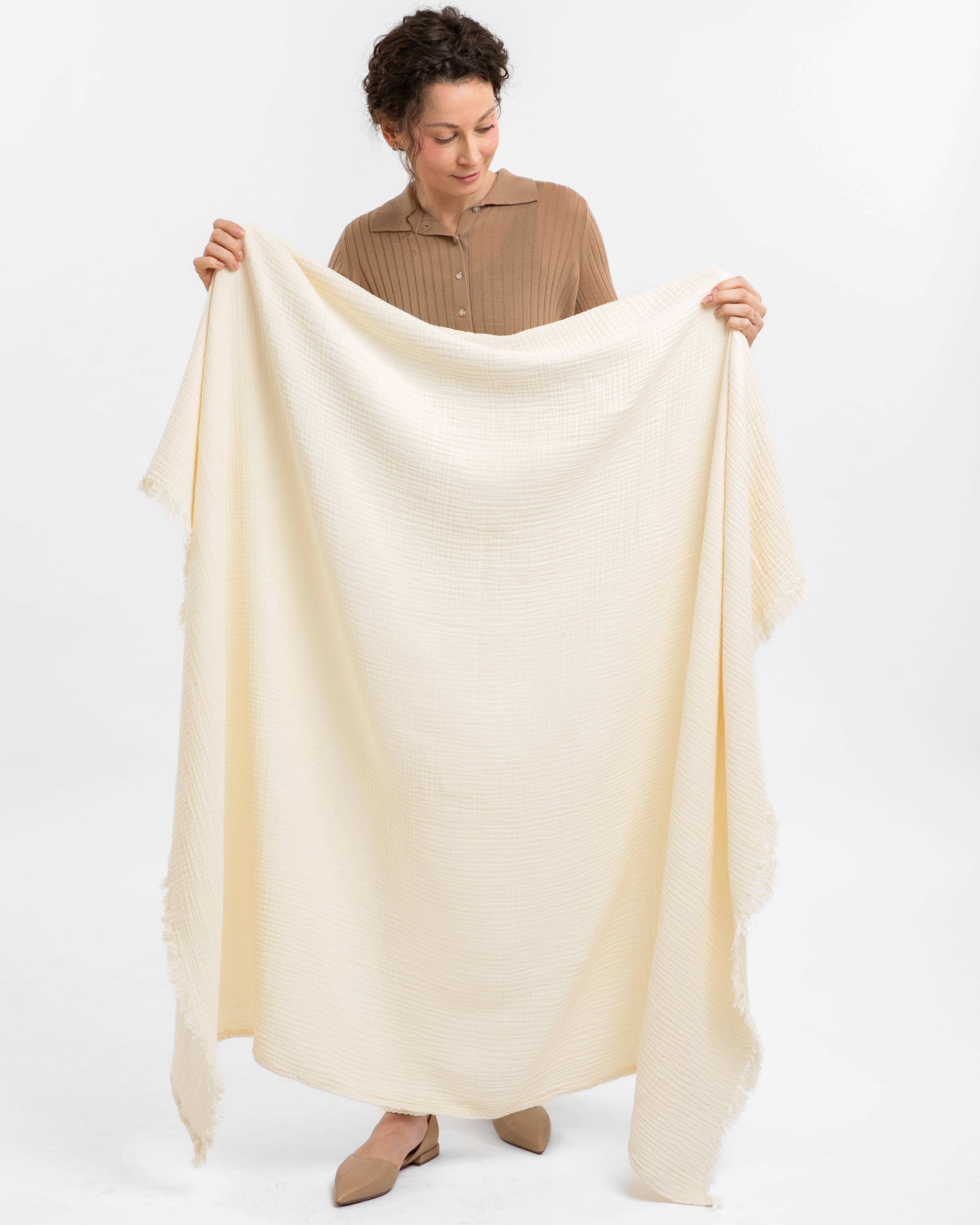 Woven Stories - Wholesale Throw Blanket - Cocoon Cotton Reversible Throw Blanket14