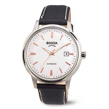 Boccia Titanium - Wholesale Wrist Watch - Men's - 3586-03 Mens Boccia Titanium Automatic Watch0