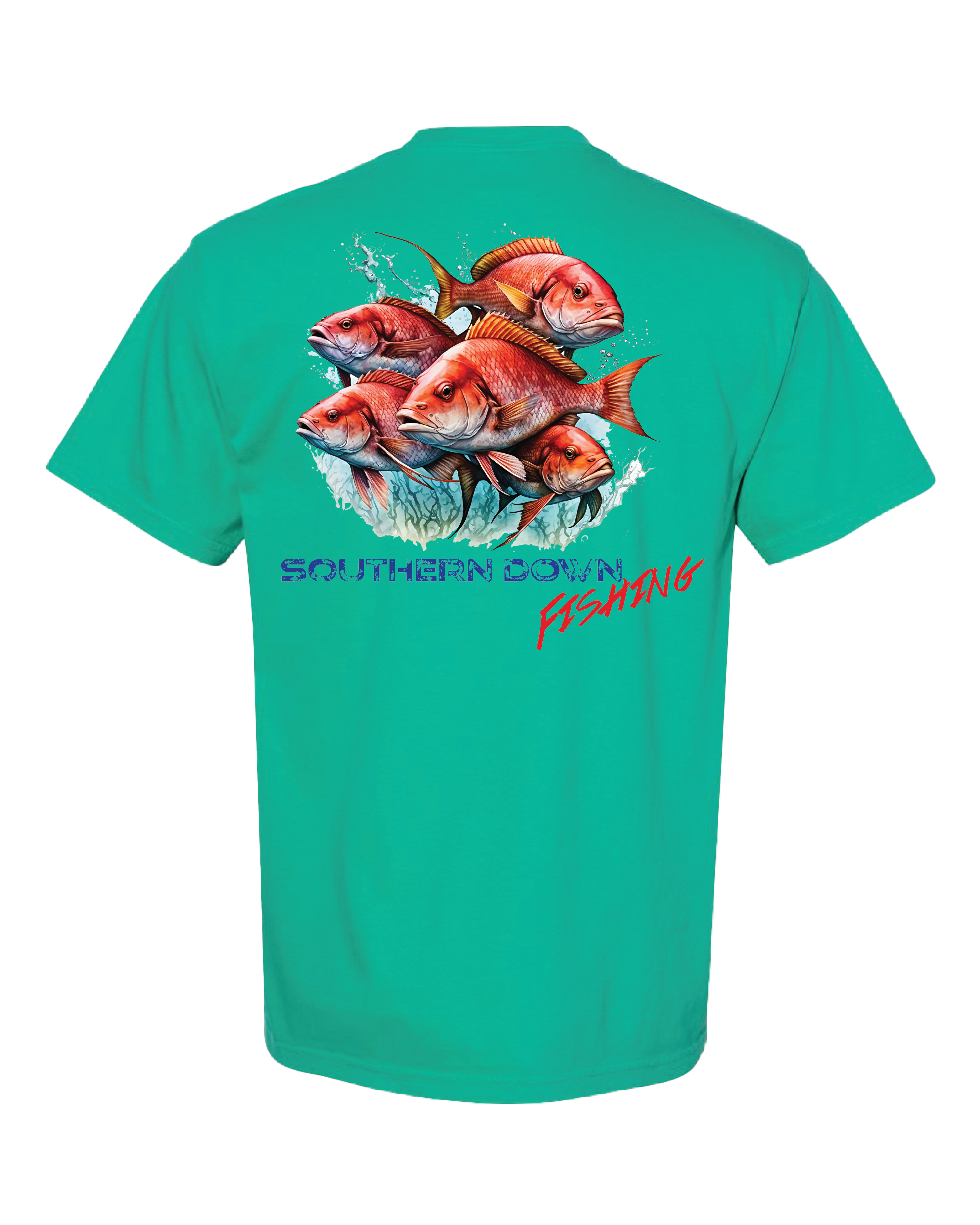 Southern Down Outfitters – T-shirt estampada - Homem por atacado – T-shirt Snapper4