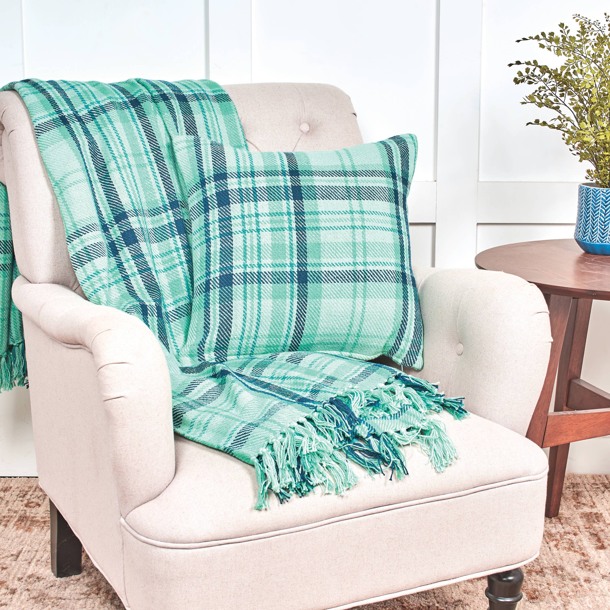 C&F Home - Wholesale Throw Blanket - SALE McKinley Plaid Throw Blanket2