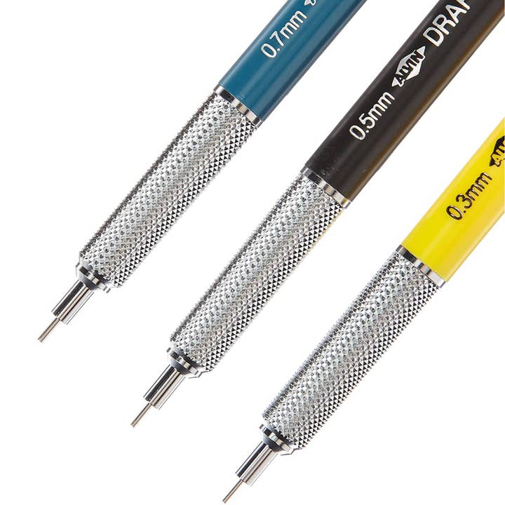 Alvin Drafting - Wholesale Pencil - 3 Draft Matic Pencil Set - (DM03 DM05 DM07) Back to School