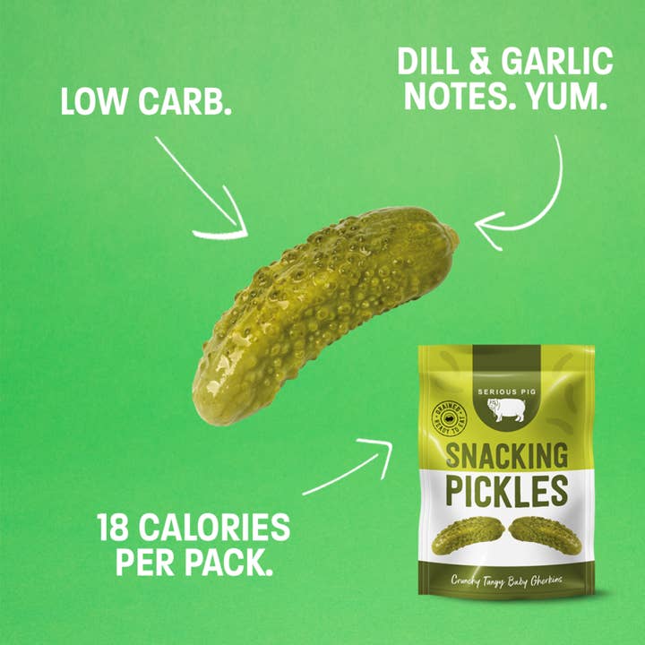 Serious Pig - Wholesale Snack Bar - Snacking Pickles (24 x 40g)