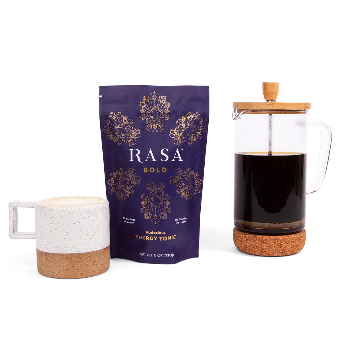 Rasa - #1 in Functional Adaptogens - Wholesale Health/Detox Tea - Rasa Bold | Coffee Alternative | 1 oz5