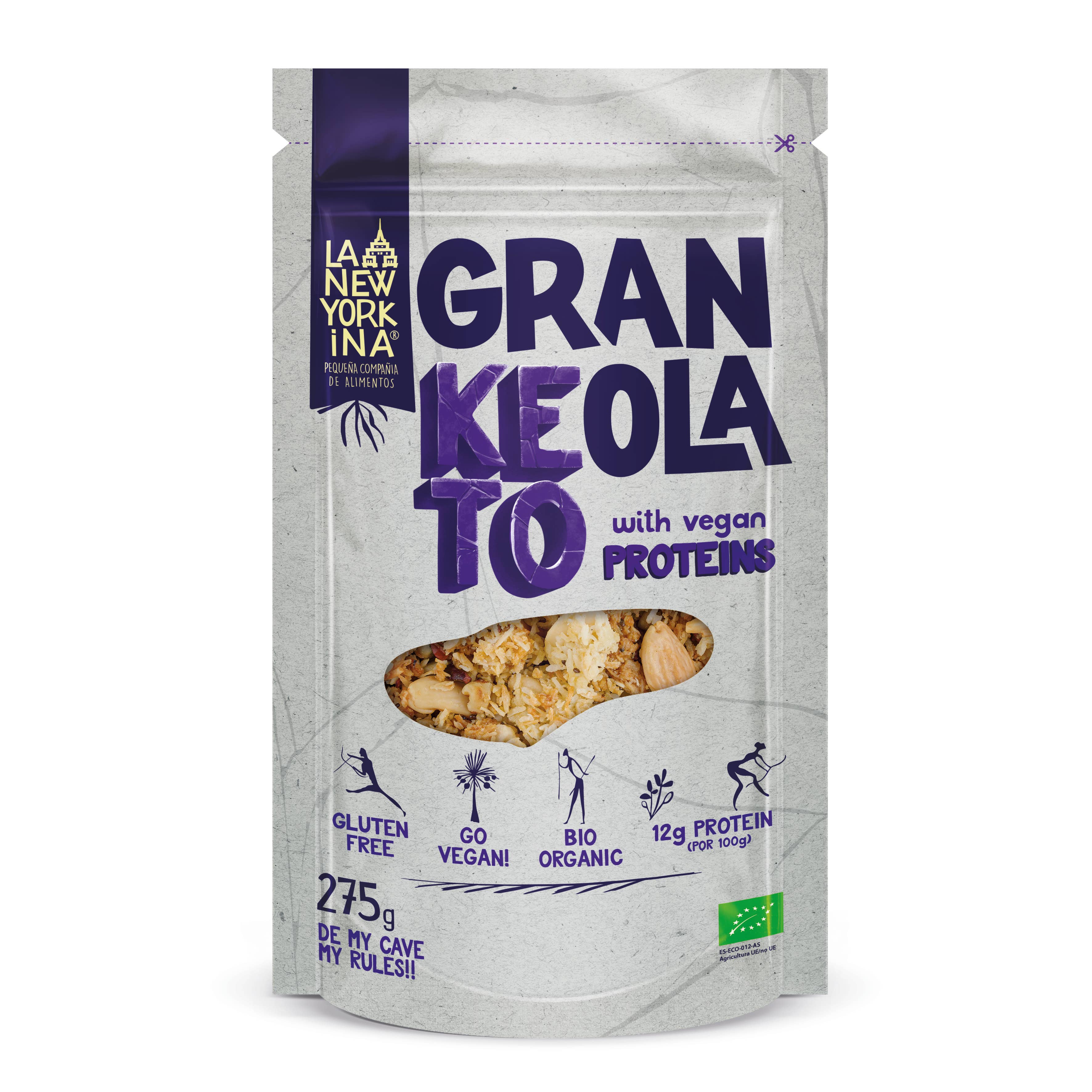 La Newyorkina - Wholesale Granola - Keto granola 275 g1