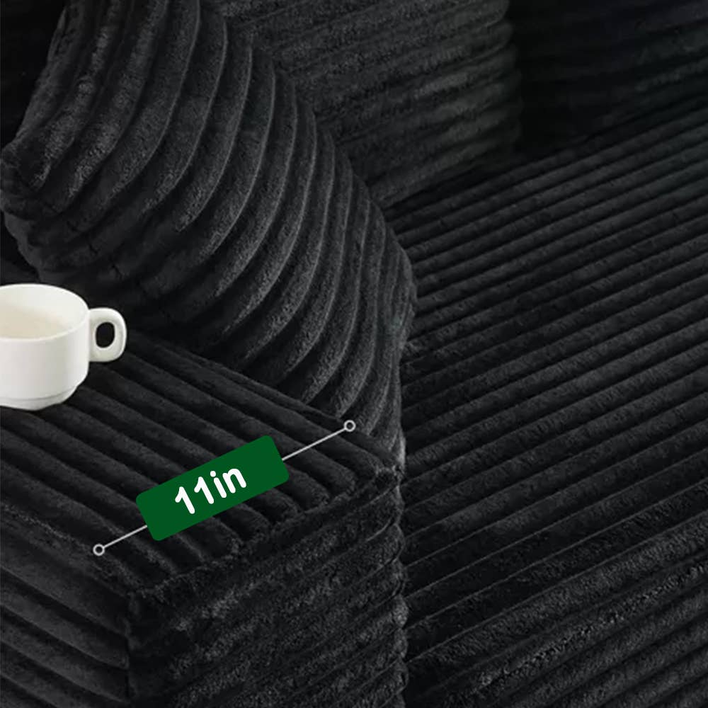 VIVZONE - Wholesale Sofa - 106in Free Combination Sectional Sofa -No Assembly（ 2PCS）5