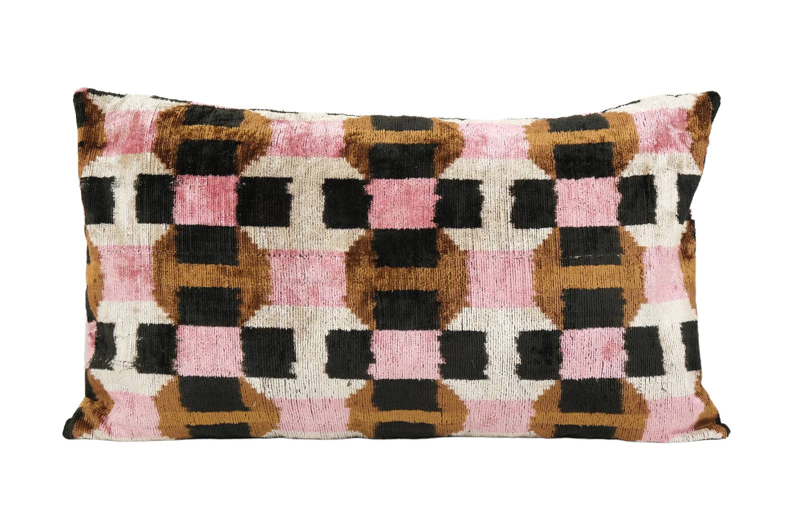 AYCA DESIGN - Wholesale Throw Pillow Cover - Silk Velvet Ikat Pillow Cover