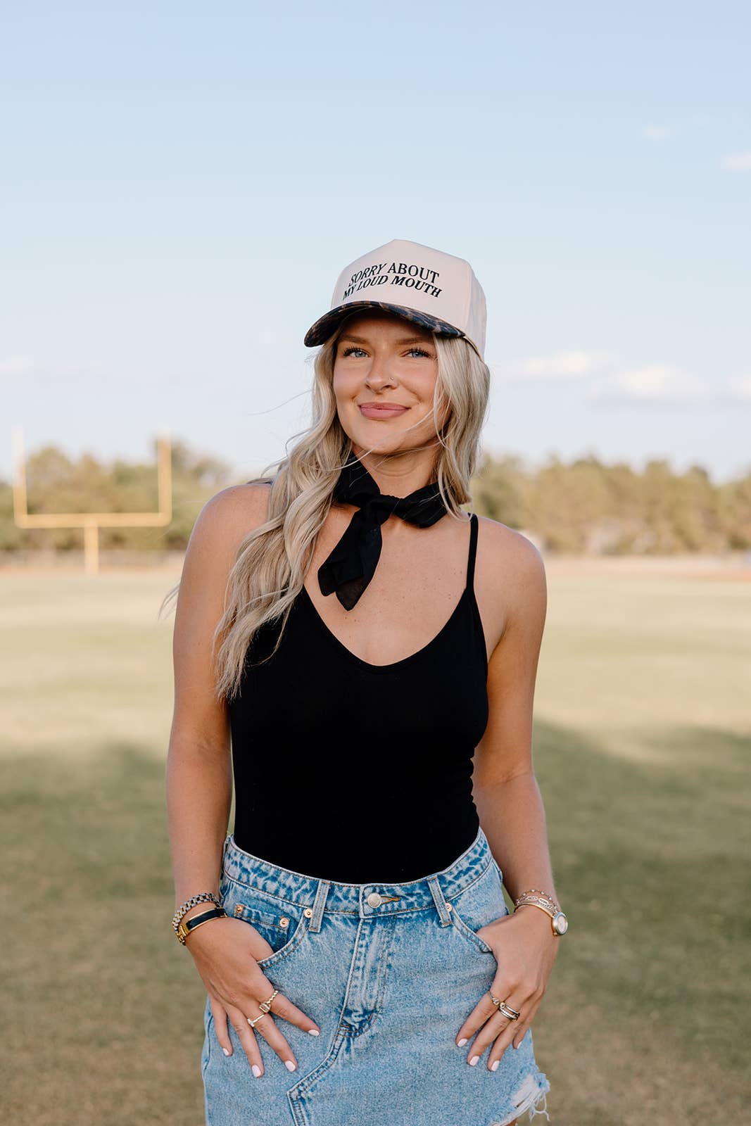 Worthy Hat Co. - Wholesale Trucker Hat - Women's - Sorry about my mouth2