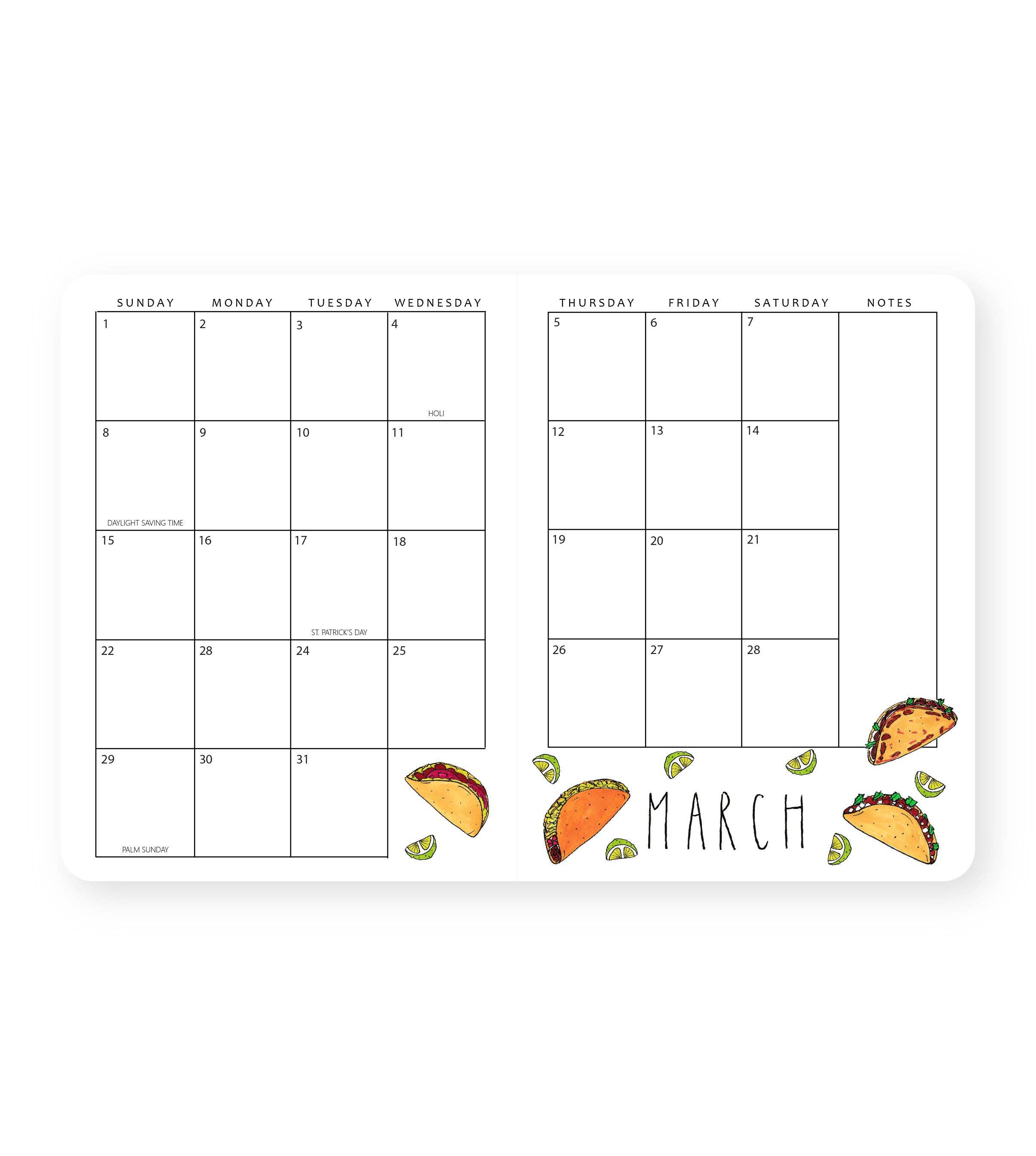 Linda Tong Planners - Wholesale Planner - 2026 Monthly Planner Bows3